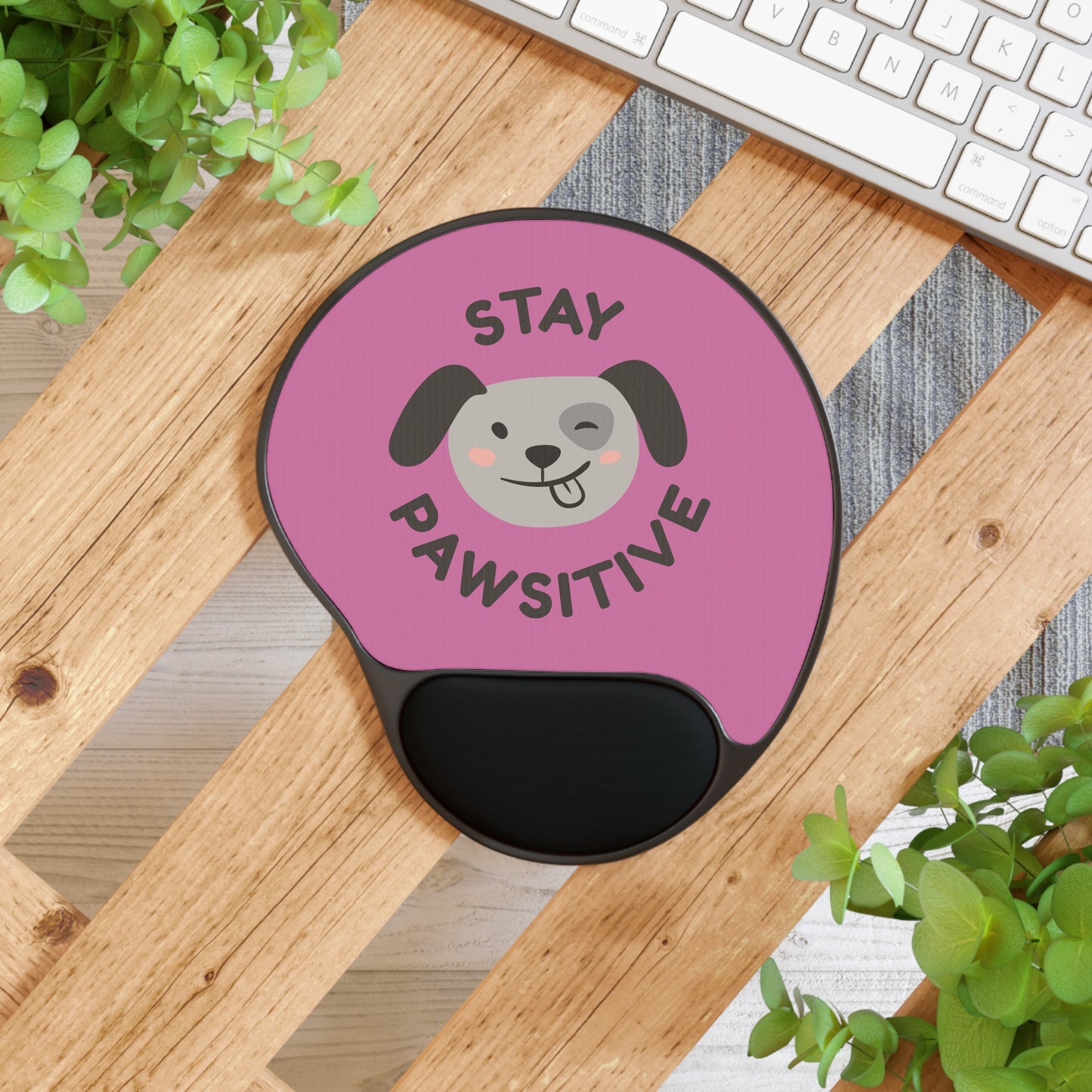 Mouse Pad With Wrist Rest